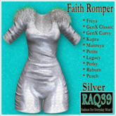 [R39] Faith Romper-Silver