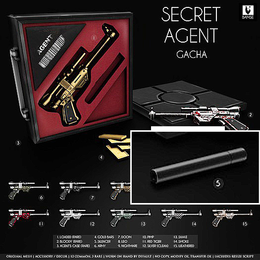 5. :BAMSE: Secret Agent - Silencer