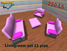 Livingroom Set 11 PINK