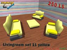 Livingroom Set 11 YELLOW