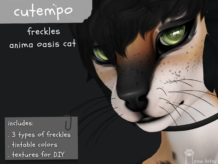 ct. freckles / oasis cat