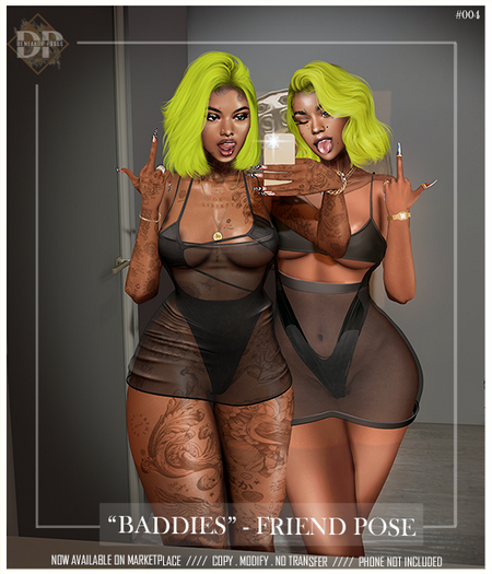 Baddies - Friends Pose