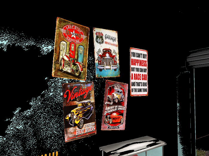 The Sign Gallery Vintage (Wall Decor )-full perm texture