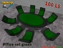 Office set BLACK&GREEN