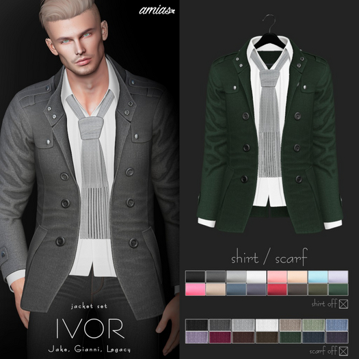 amias - IVOR jacket forest