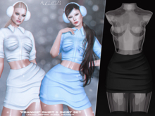 #Klubb "Frankie" Skirt [Black]