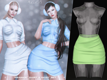 #Klubb "Frankie" Skirt [Jaded]