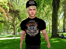 US Vets-Navy Veteran-Men's Mesh Shirt & Cap