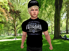 US Vets-Air Force Veteran-Men's Mesh Shirt & Cap
