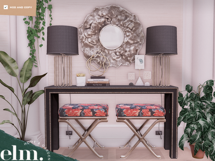 Elm. Emma Console Table Set FATPACK