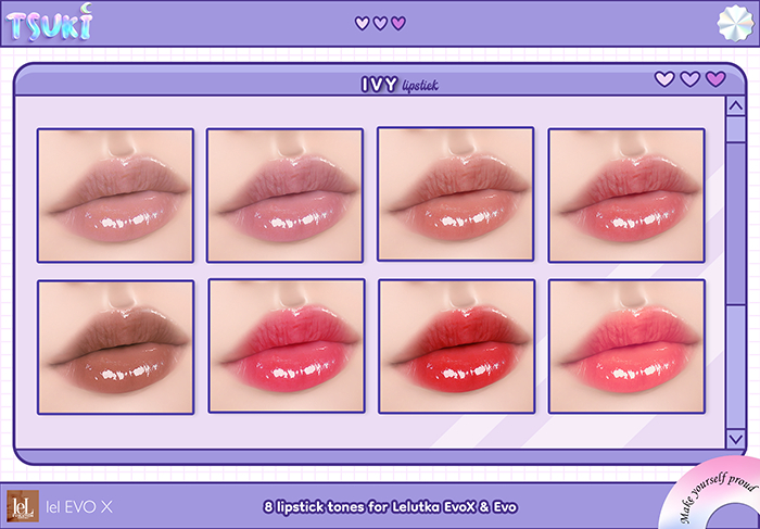 Tsuki / Ivy Lips / Lelutka EvoX