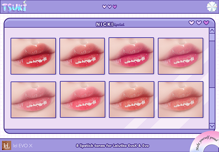 Tsuki / Nicki Lips / Lelutka EvoX