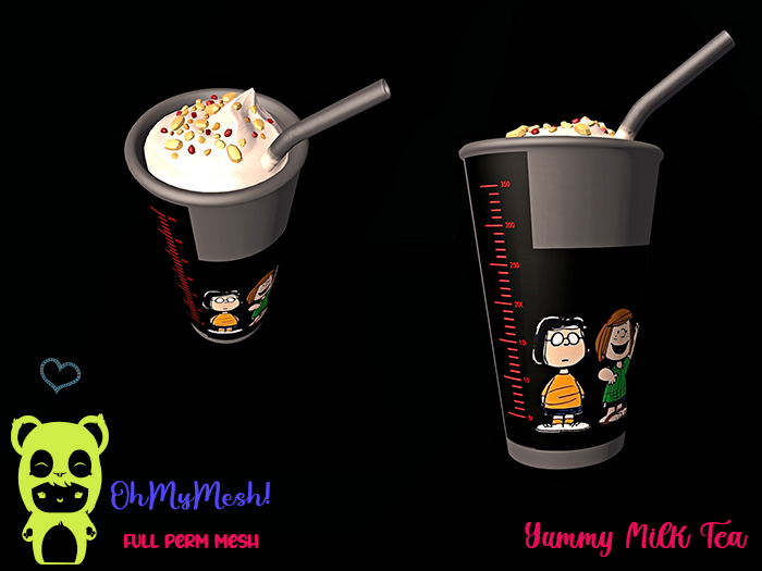 OhMyMesh! Yummy Milk Tea Full Perm Mesh
