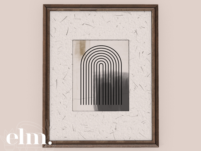 Elm. Emily Console Decor ~ Picture Frame