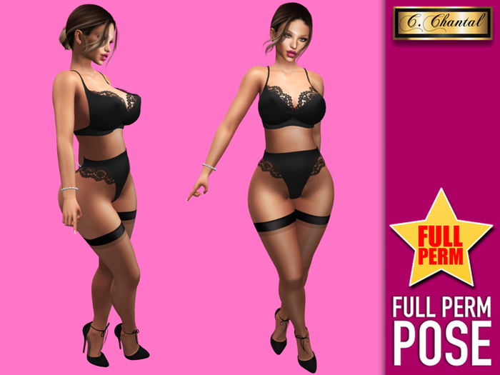 C.CHANTAL Full Perm Pose #FPP-014 Photo Model