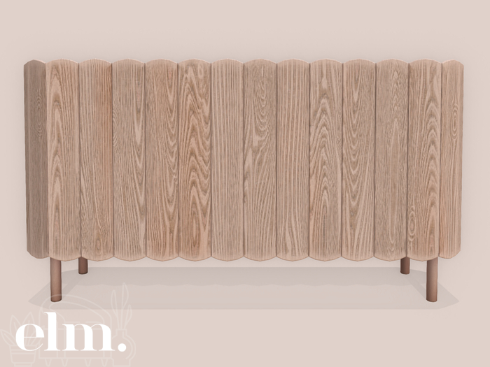 Elm. Elaine Console Table [Light]