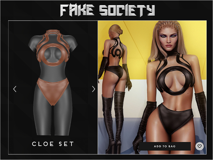 Fake Society x Cloe Outfit / Nude