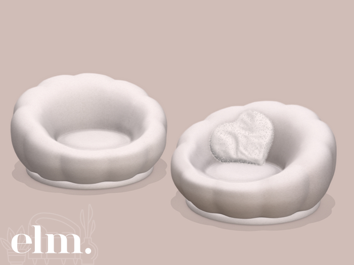 Elm. Cloud Chair ~ White [PG]