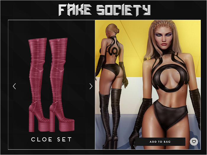 Fake Society x Cloe Stompers / Rouge