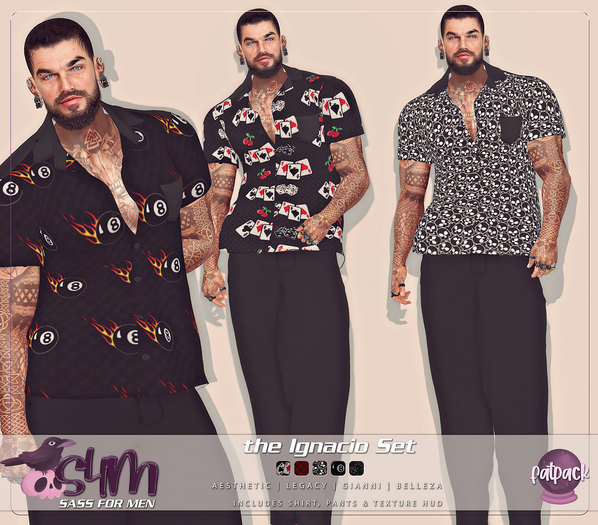 S4M [Ignacio Set] ★Aesthetic ★ Belleza ★ Gianni ★ Legacy