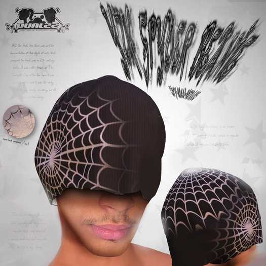 {DUALZZ} - "Y2k Spyder Beanie"