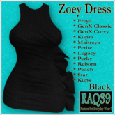 [R39] Zoey Dress-Black