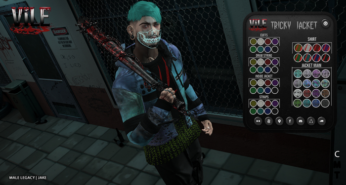 [Vile Wear] - The Tricky Jacket Male Box (Add Me)