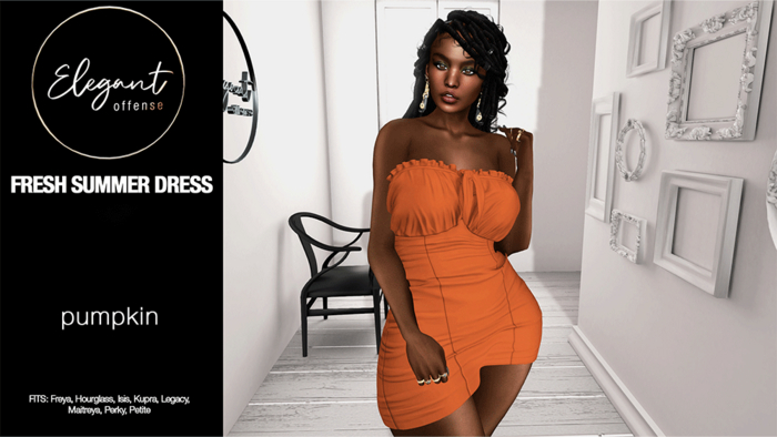 Elegant Offense: Fresh Summer Dress Pumpkin {add me}