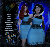 [Fusion Fashion Delivery Hud] - Adele Dress - Arctic