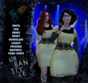[Fusion Fashion Delivery Hud] - Adele Dress - Butter