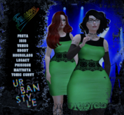 [Fusion Fashion Delivery Hud] - Adele Dress - Parakeet