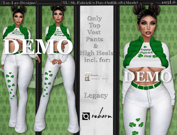 *Tay-Lay-Designs* St. Patrick's  Day-Outfit 28 DEMO