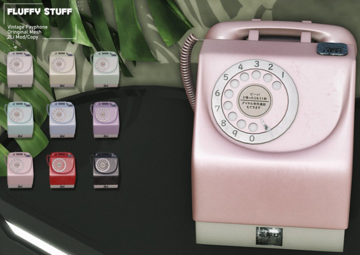 ::Fluffy Stuff:: Vintage Payphone Fatpack (add)