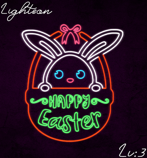 *Lightson* Happy Easter