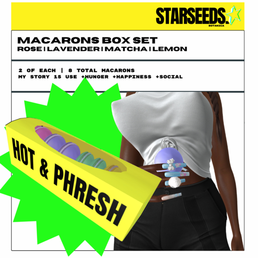 [StarseedsBotanica]  Macaron Box