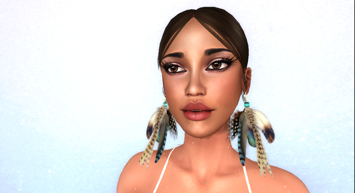 *NJoy* Feather earring