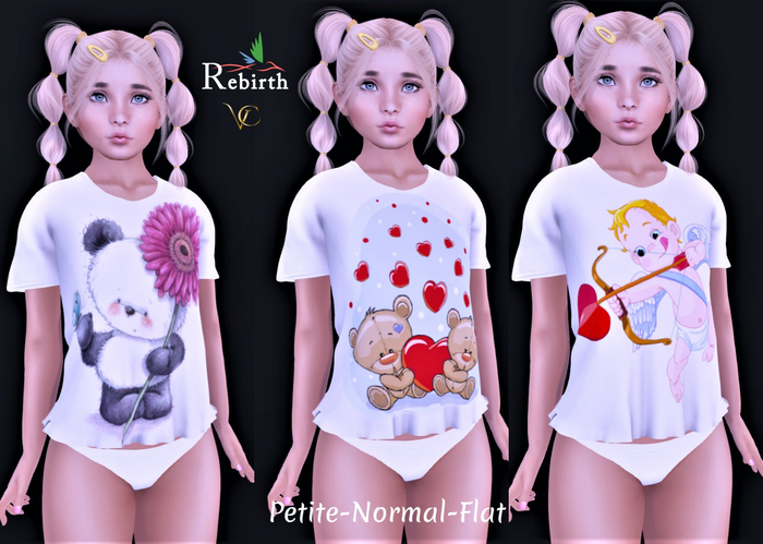 [V.C] Lucie T-shirt.-Rebirth Pack 2 with HUD