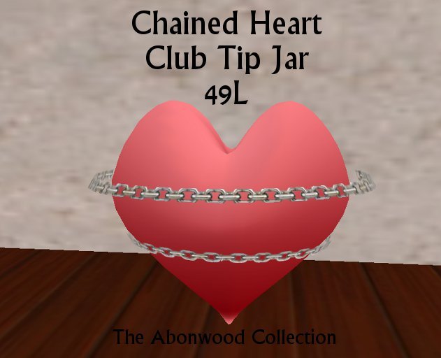 TAC - Chained Heart Club Tip Jar