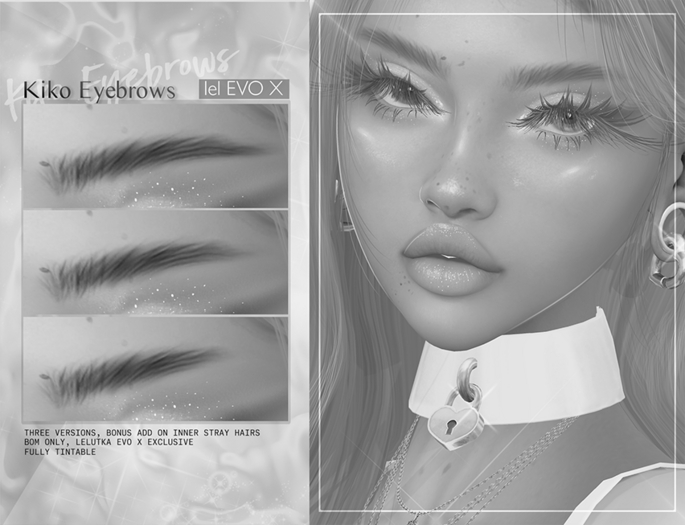 [CATPLNT] 'kiko' eyebrows [LELUTKA EVO X] DEMO