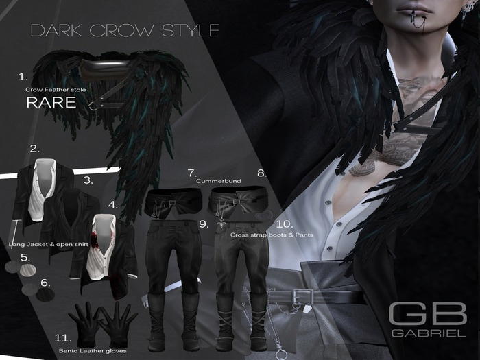 .::GB:: Dark Crow Style Full Set- Slink( All color)