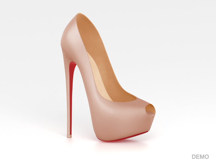 Salvadori - Demo Leather Peep Toe Platform Pumps