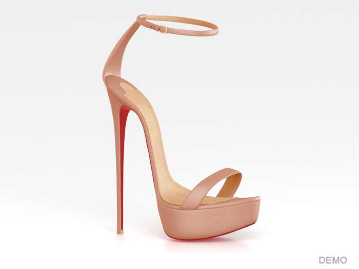 Salvadori - Demo Leather Platform Strappy High Heels
