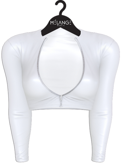 Melange: Cola Top [White]