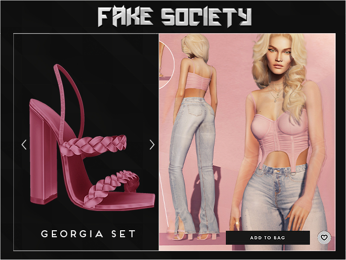 Fake Society x Georgia Heels / Rouge
