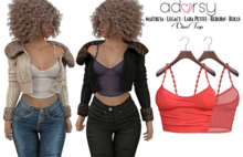Top Cleo Top - Maitreya Top Legacy Top Nerido Top Lara Petite Top Reborn Top Juicy Top