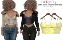 Top Cleo Top- Maitreya Top Legacy Top Nerido Top Lara Petite Top Reborn Top Juicy Top