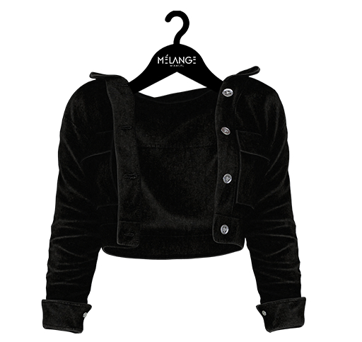 Melange: Raj Jean Jacket [Black]