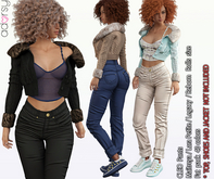adorsy - Cleo Pants Fatpack - Maitreya/Legacy/Lara Petite/Reborn-Rolls