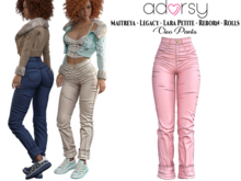 adorsy - Cleo Pants Pink - Maitreya/Legacy/Lara Petite/Reborn-Rolls