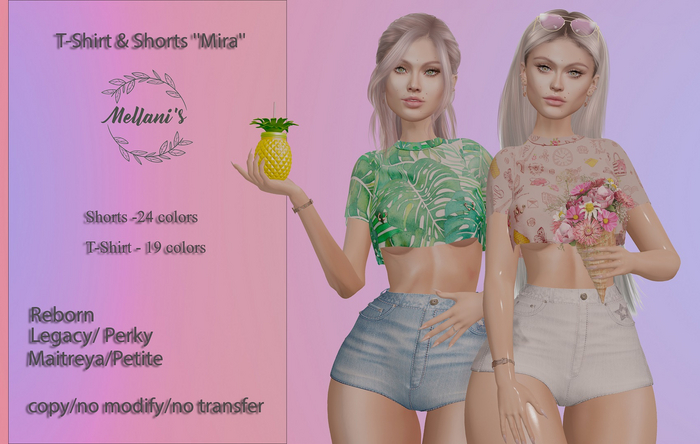Mellani's Shorts ''Mira'' FATPACK